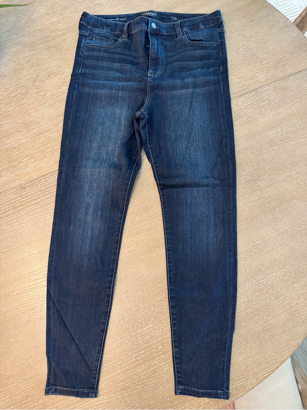 Liverpool Dark Indigo Skinny Jeans for Women